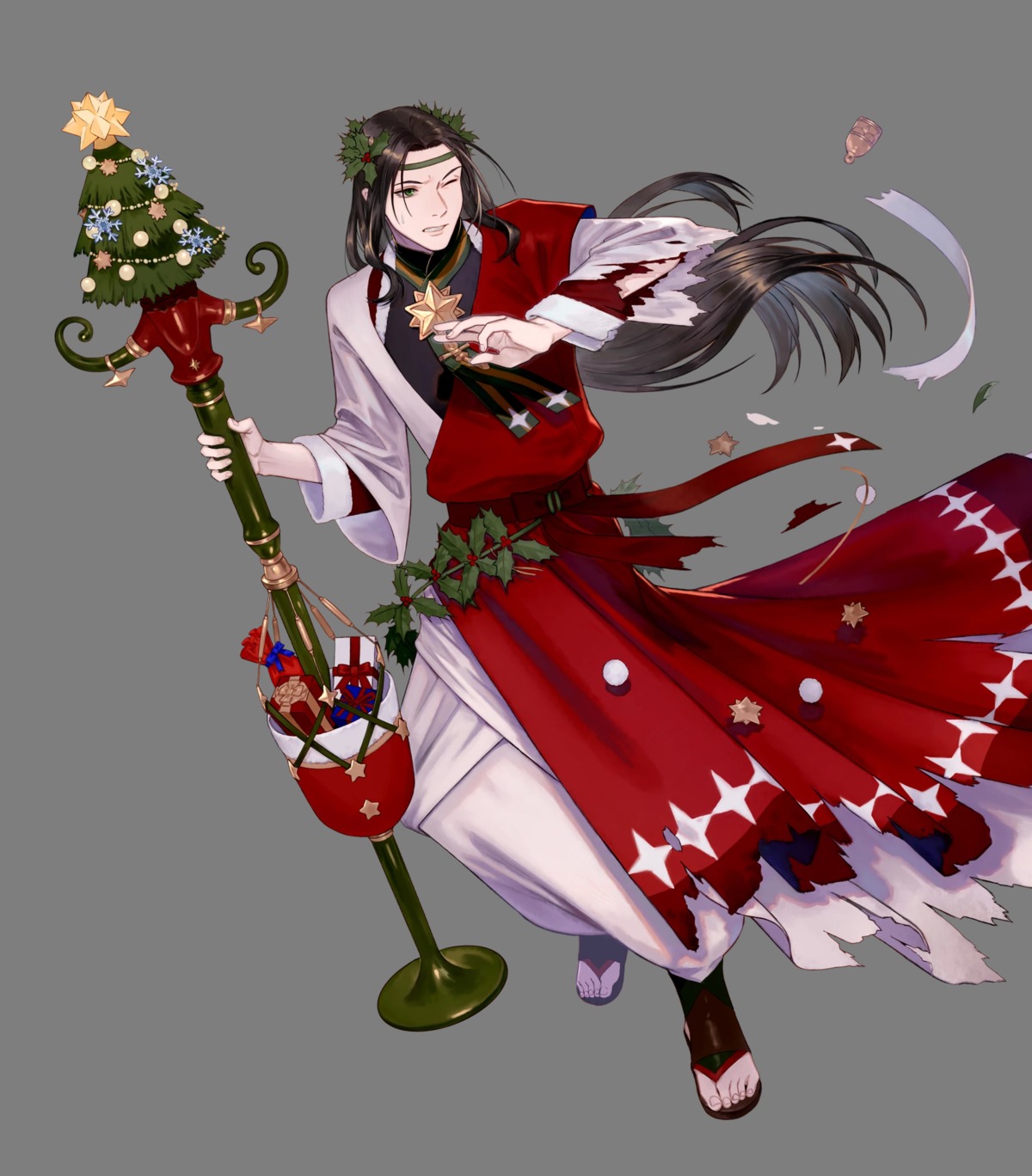 christmas, duplicate, fire_emblem, fire_emblem:_souen_no_kiseki, fire_emblem_heroes, nintendo, pikomaro, sephiran, torn_clothes