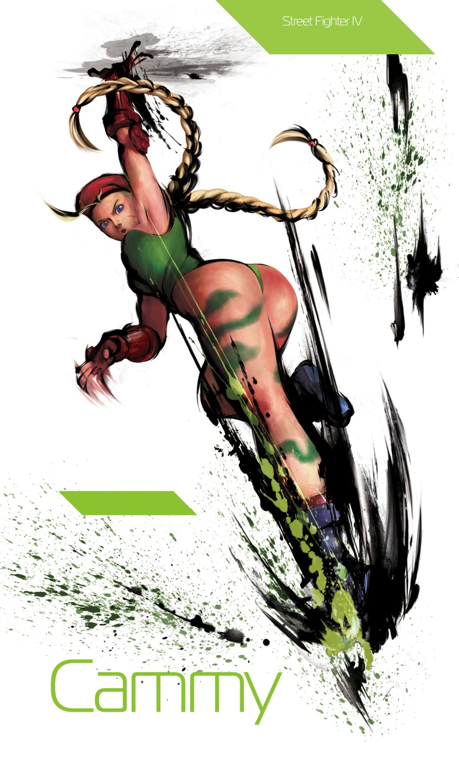 ass, cammy_white, capcom, ikeno_daigo, leotard, street_fighter, street_fighter_iv, thong