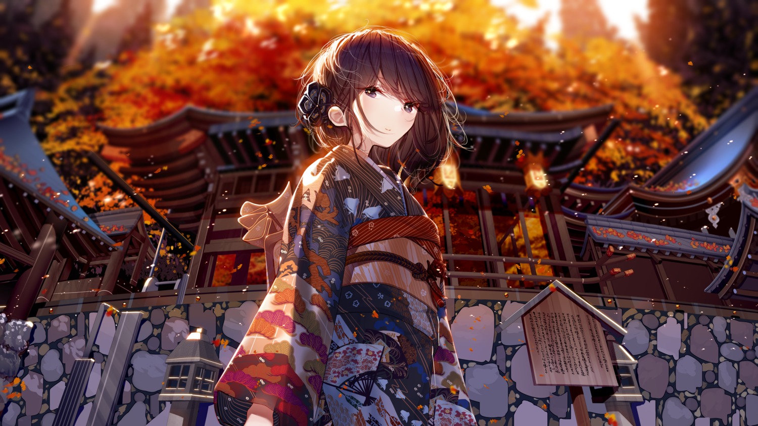 atha_(leejuiping), kimono, wallpaper