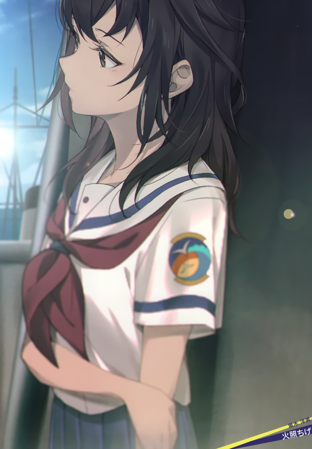 high_school_fleet, hotechige, kuroki_hiromi, seifuku
