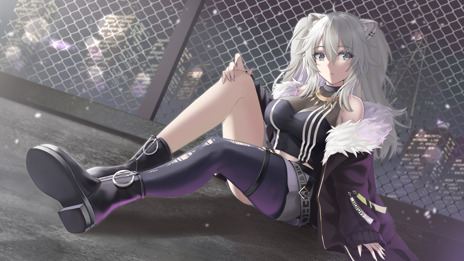 animal_ears, arikawa_rui, garter, hololive, shishiro_botan