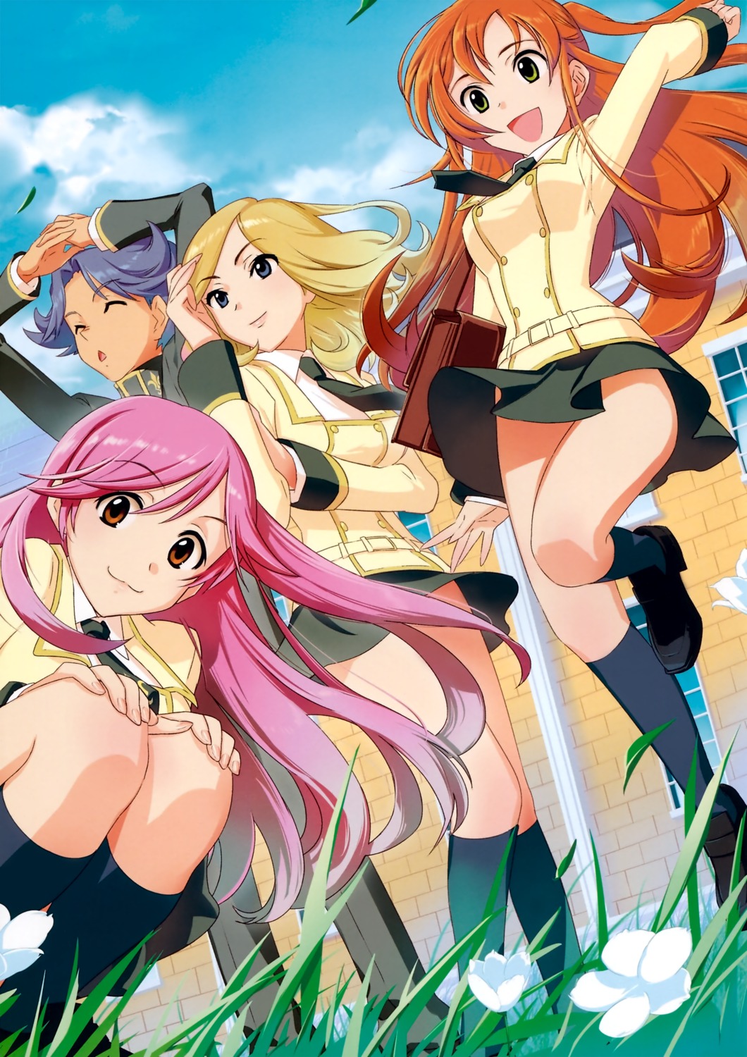 annin_douhu, code_geass, meeya_i._hillmick, milly_ashford, rivalz_cardemonde, seifuku, shirley_fenette