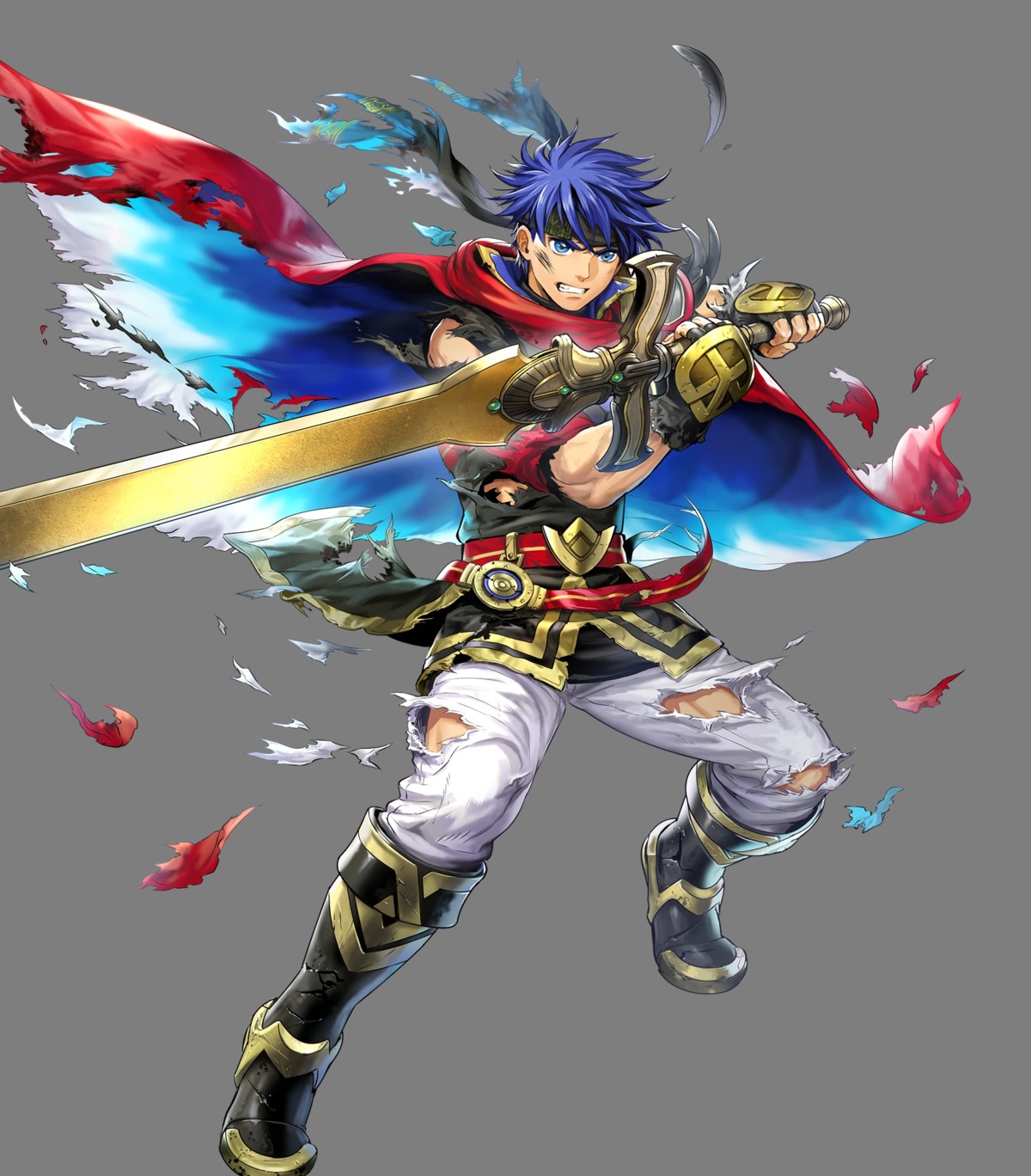 fire_emblem, fire_emblem:_souen_no_kiseki, fire_emblem_heroes, ike, meka_(otari7902), nintendo, sword, torn_clothes