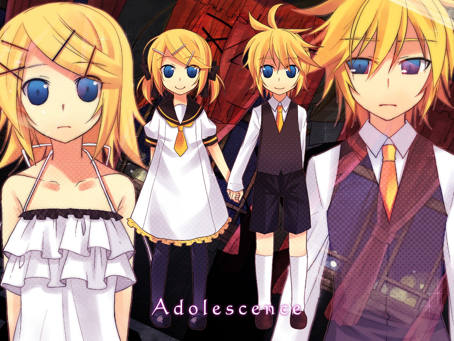 kagamine_len, kagamine_rin, tamura_hiro, vocaloid