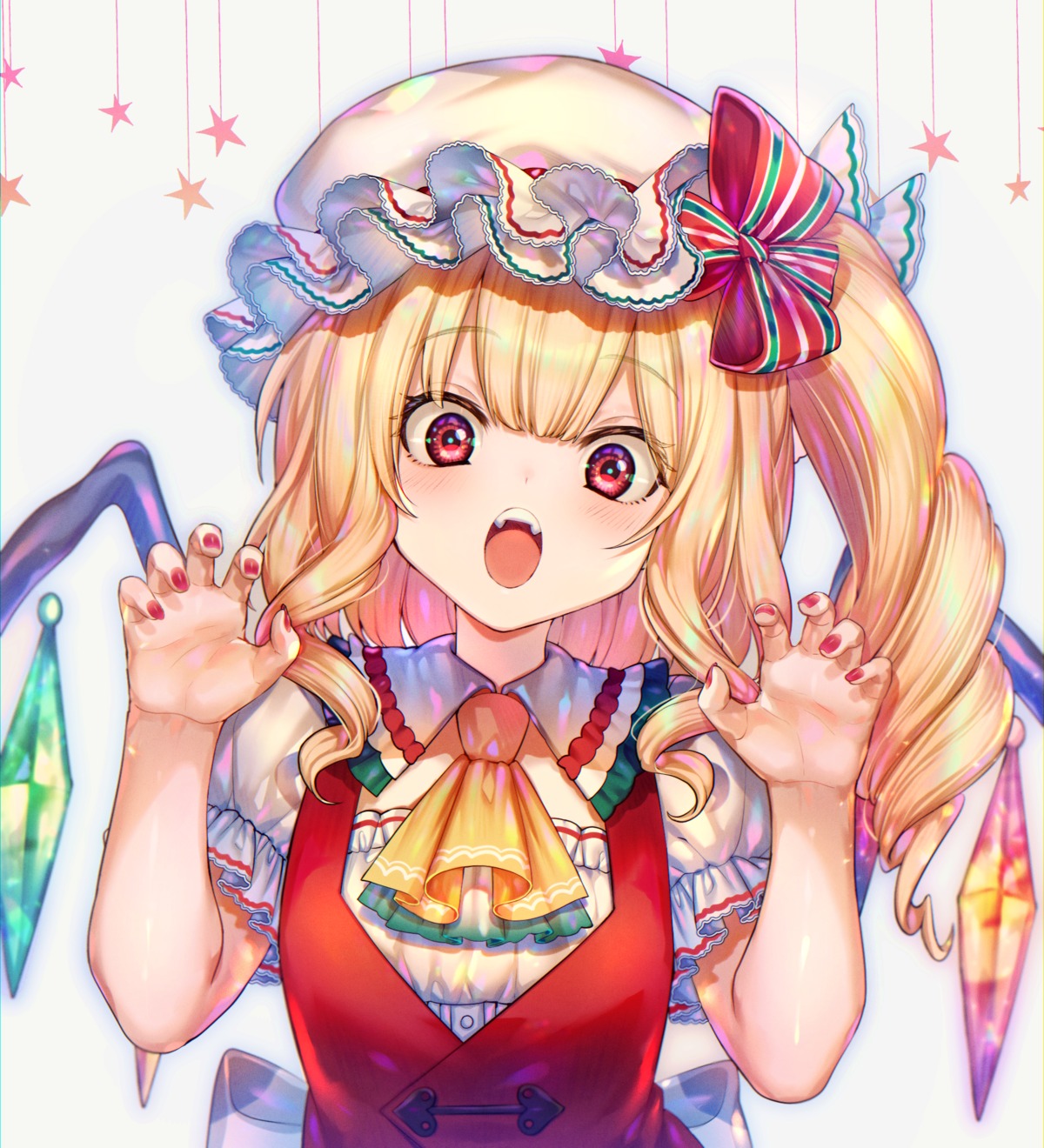 flandre_scarlet, here_(hr_rz_ggg), touhou, wings