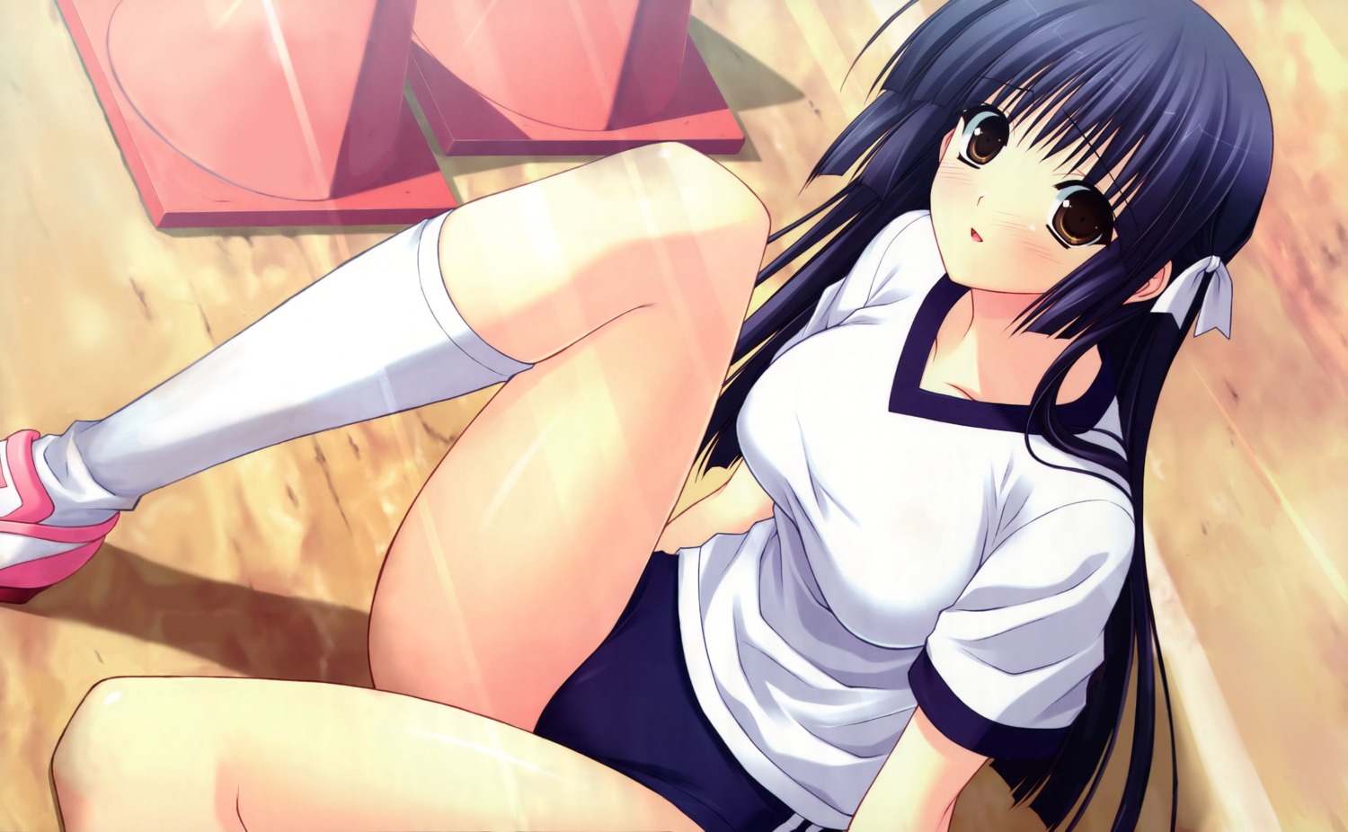 gym_uniform, himenomiya_kaguya, stellar_theater, suzuhira_hiro