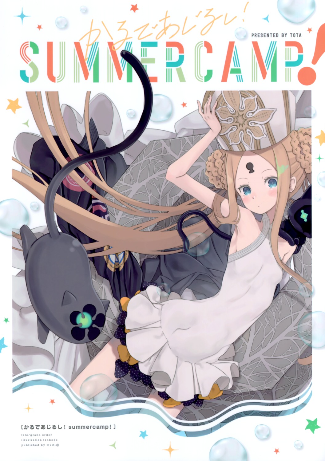 abigail_williams_(fate), fate/grand_order, neko, swimsuits, tota