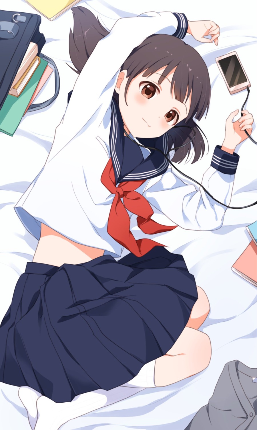 buchi_(y0u0ri_), seifuku, skirt_lift
