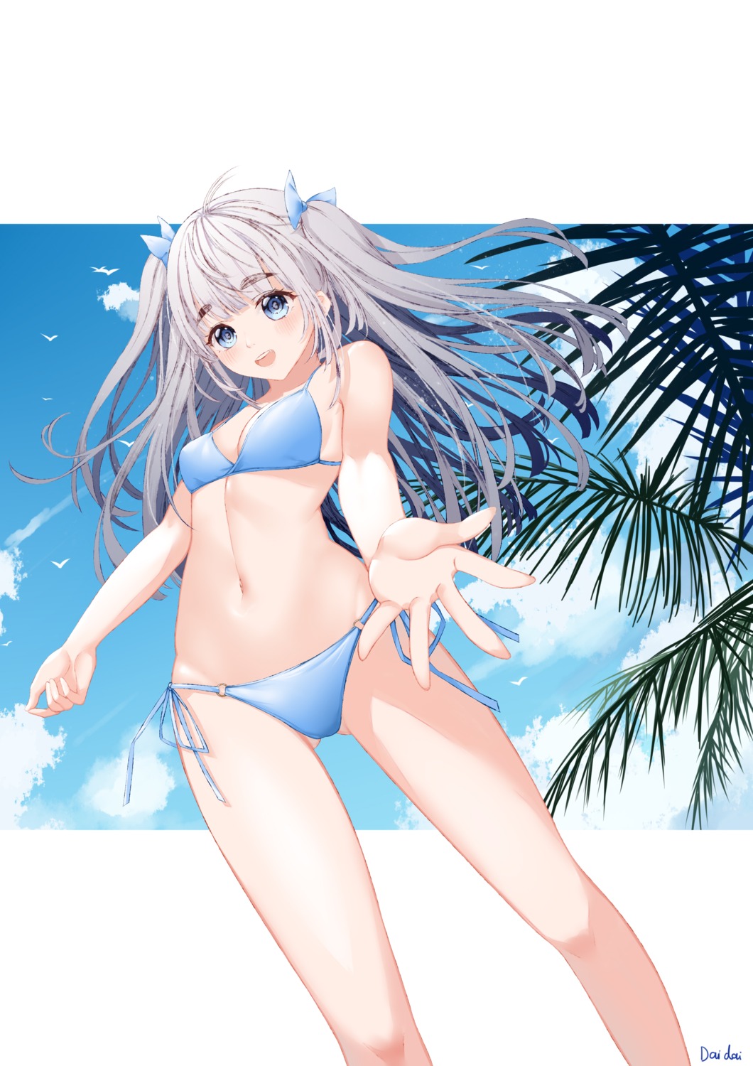 bikini, cleavage, daidai_gege, swimsuits
