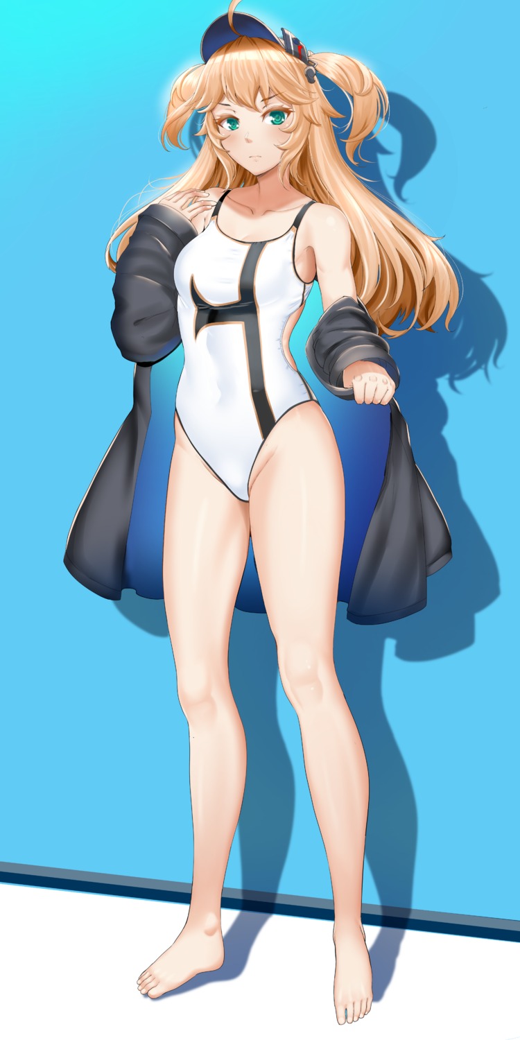 admiral_hipper_(azur_lane), azur_lane, chiyo_goya, swimsuits
