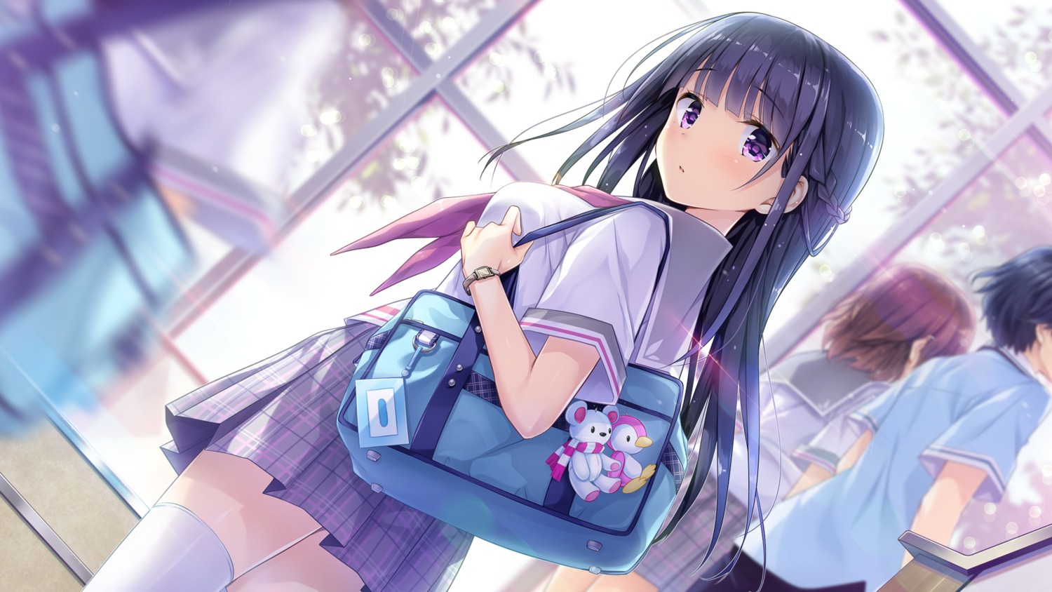 einstein_yori_ai_wo_komete, game_cg, glovety, kimishima_ao, sakashita_iina, seifuku, thighhighs