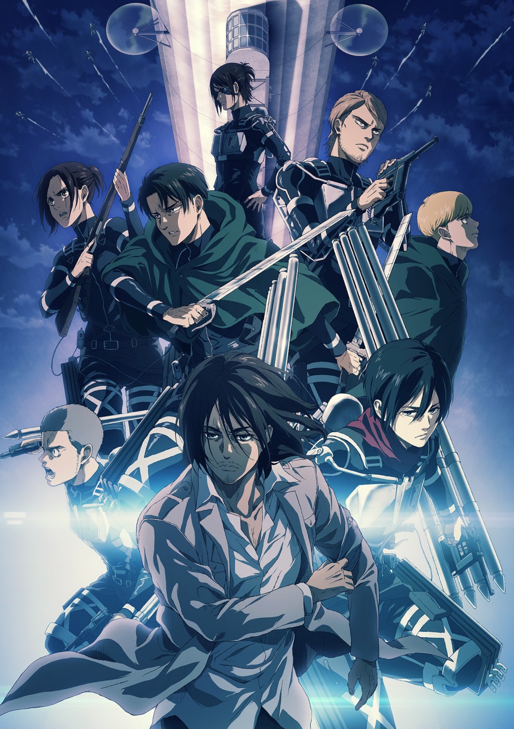 annie_leonhardt, armin_arlelt, bertholt_fuber, bodysuit, christa_lenz, eren_jaeger, gun, kishi_tomohiro