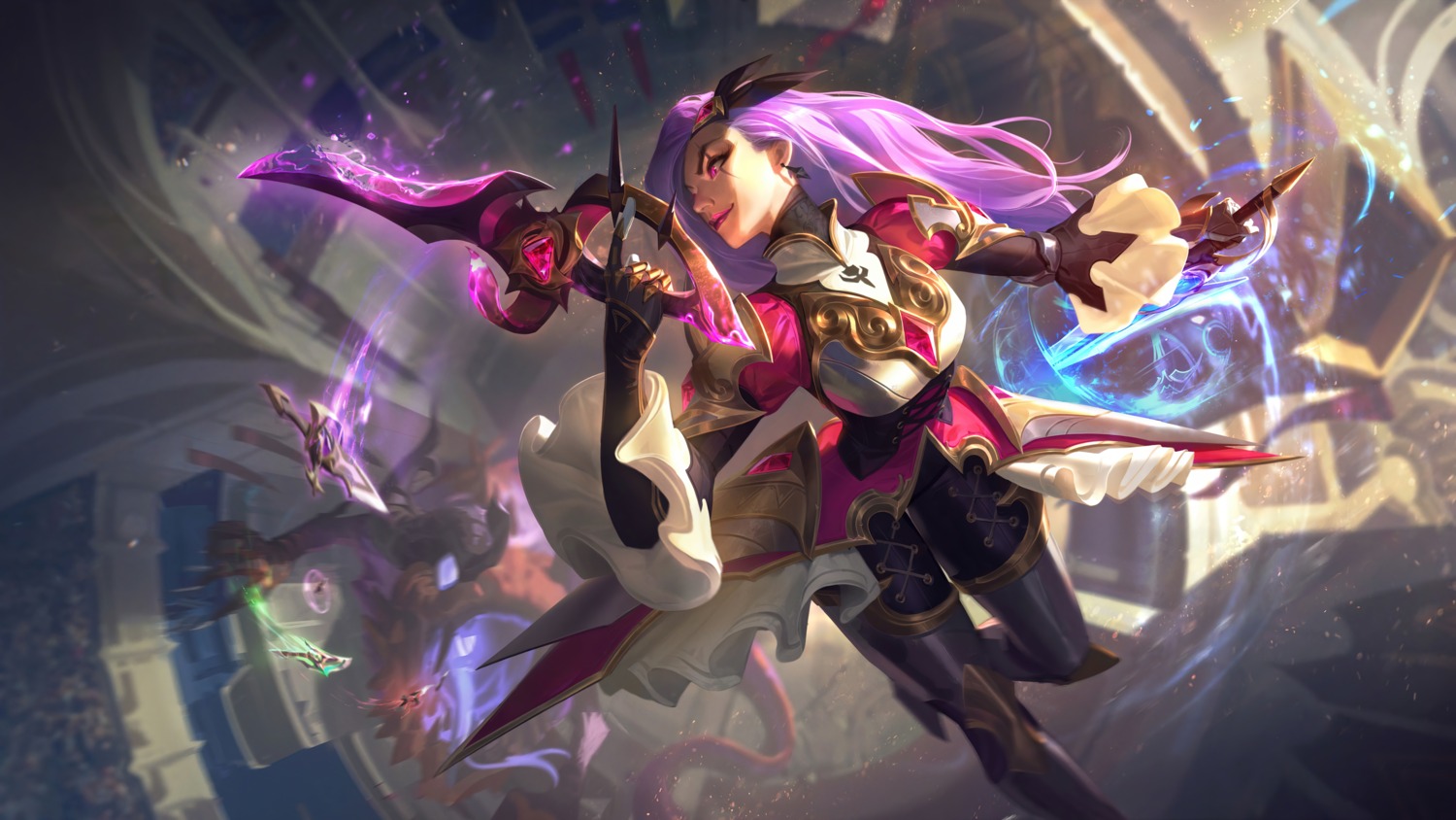 armor, katarina_du_couteau, league_of_legends, tagme, wallpaper, weapon