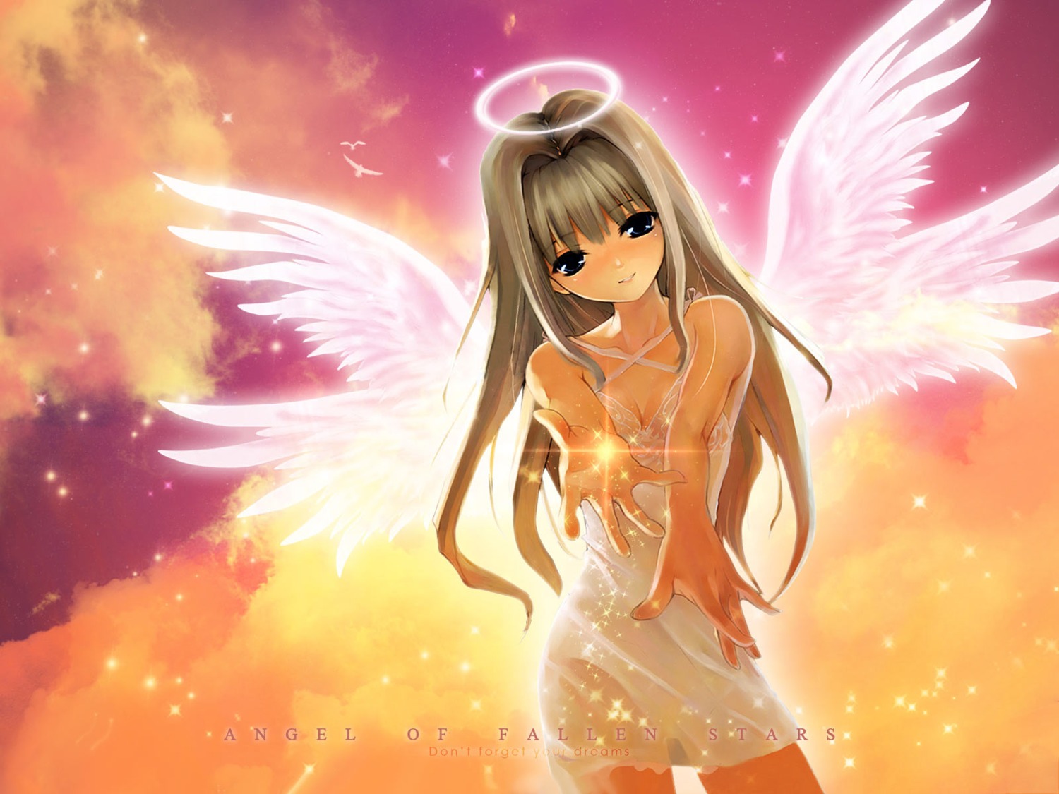 angel, shihira_tatsuya, wallpaper, wings