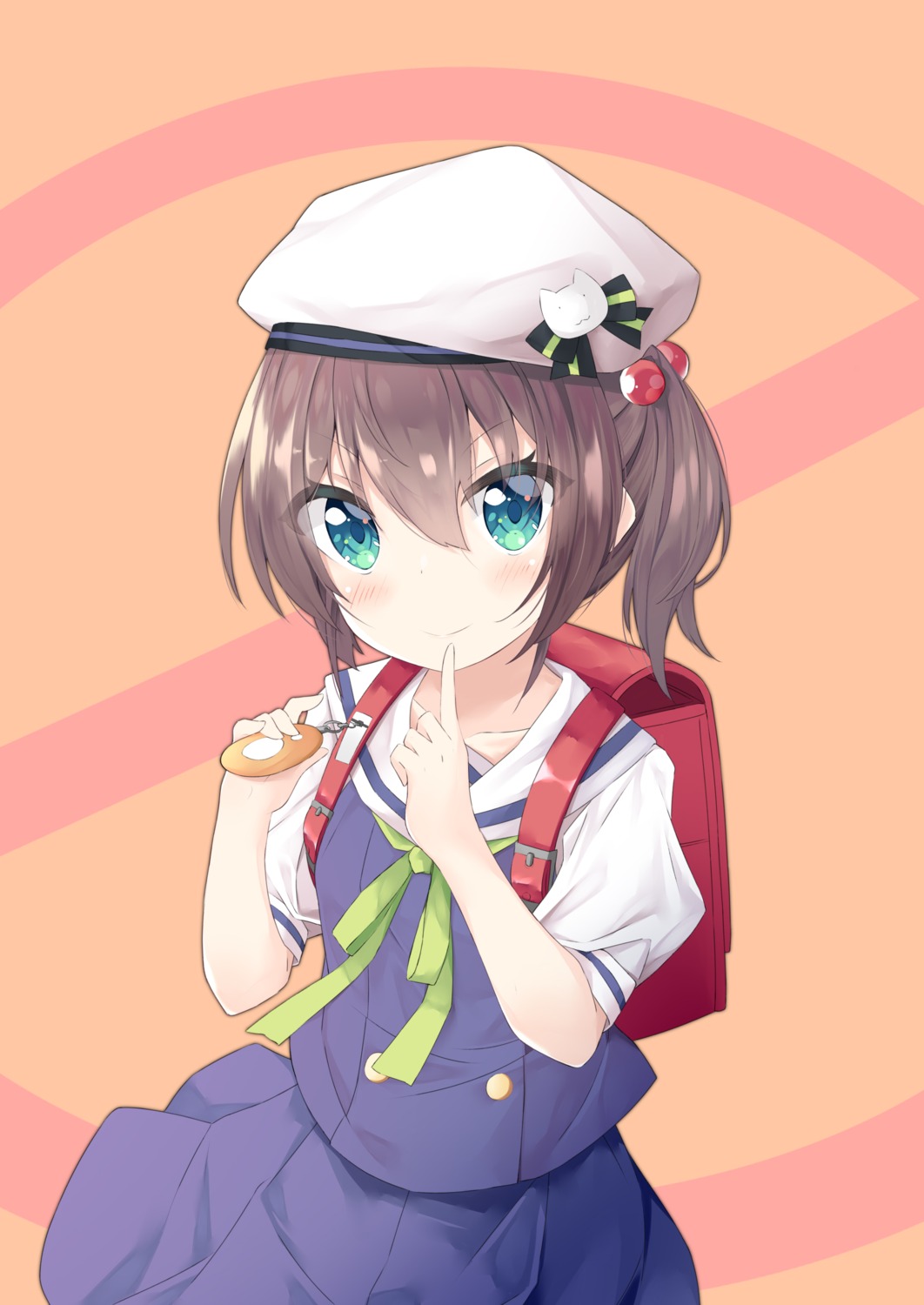 hololive, lr_(last_remote_514), natsuiro_matsuri, seifuku, skirt_lift