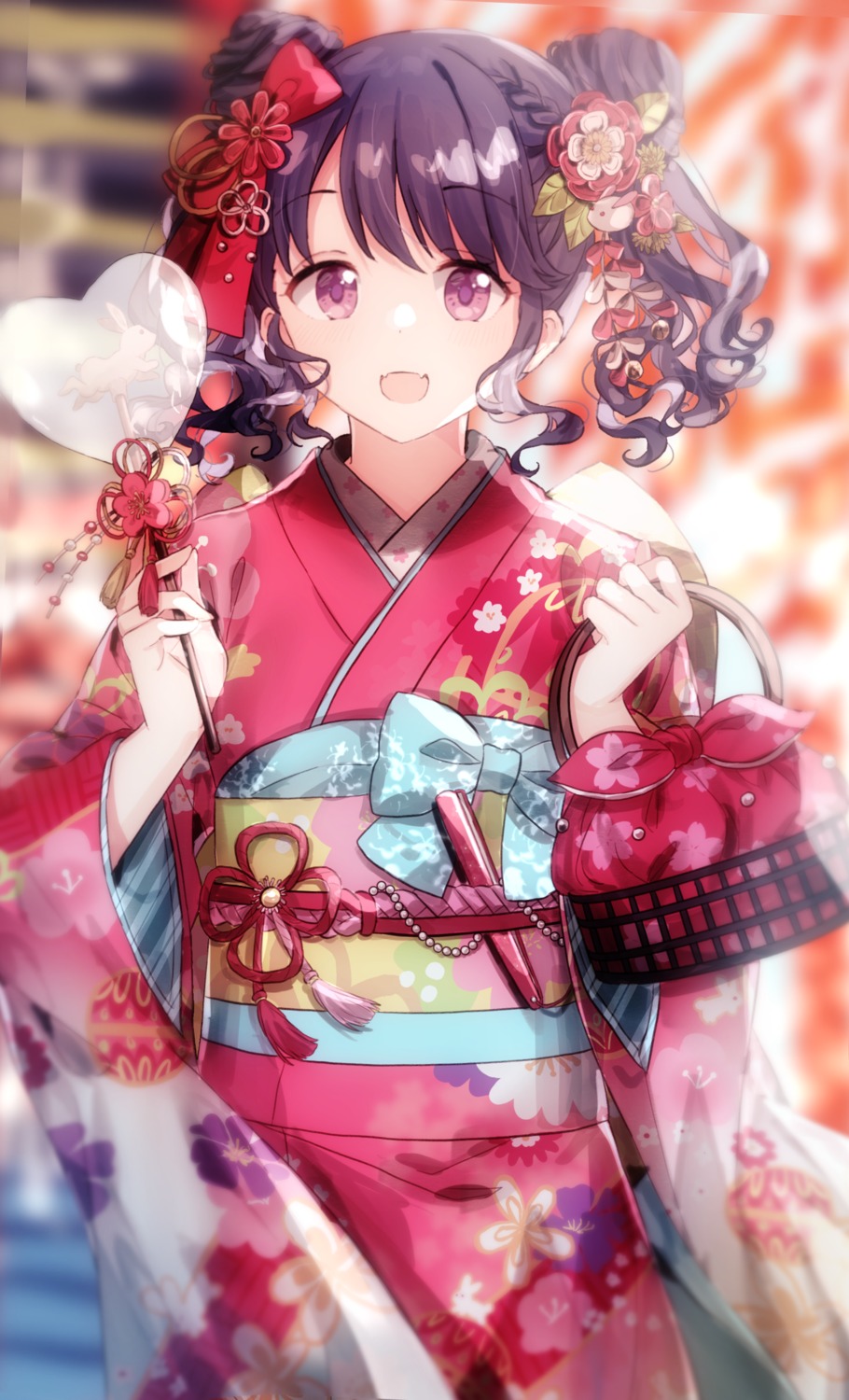 fukumaru_koito, gocoli, kimono, the_idolm@ster, the_idolm@ster_shiny_colors
