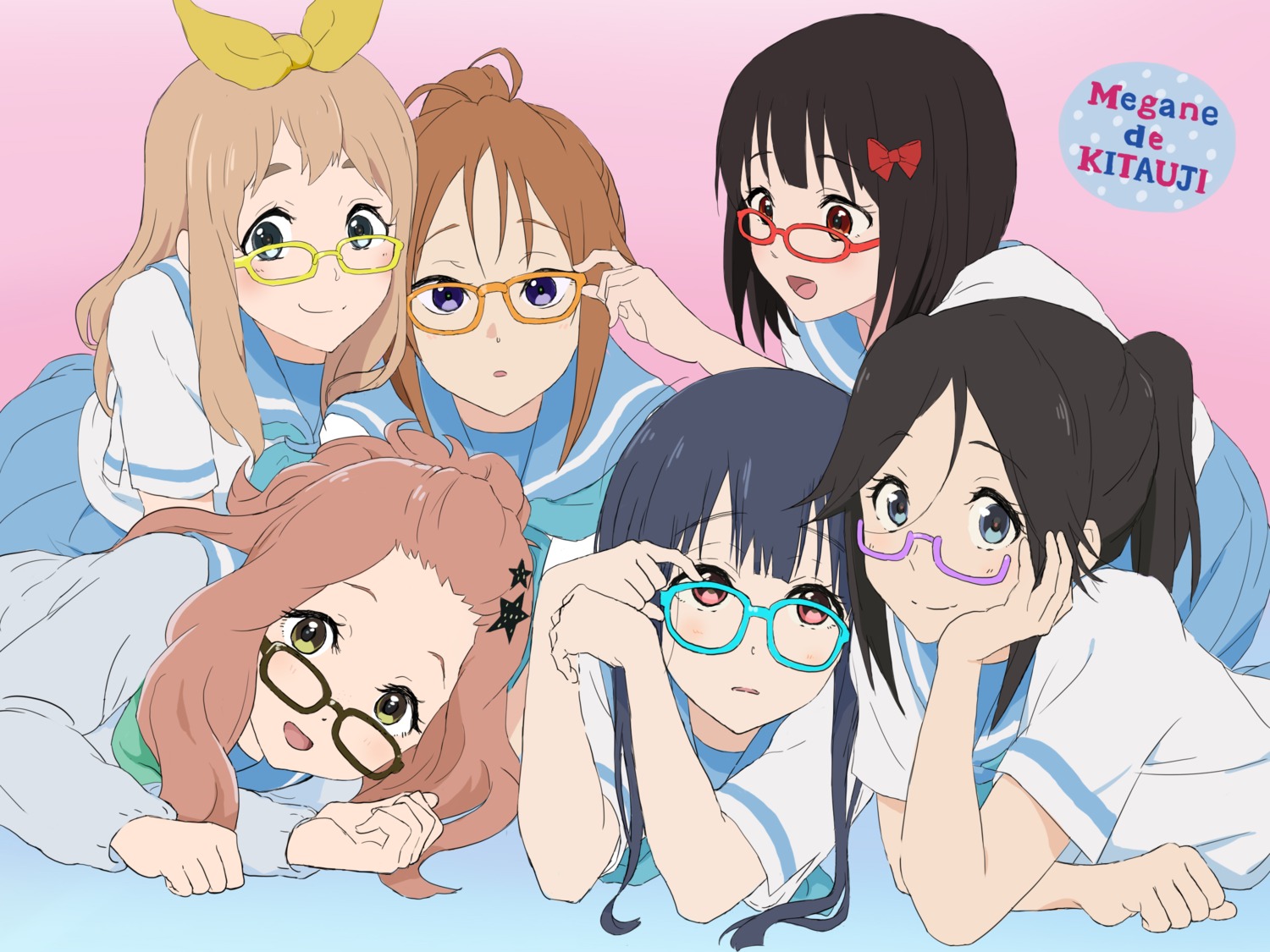 akadou, hibike!_euphonium, hisaishi_kanade, kasaki_nozomi, kenzaki_ririka, liz_to_aoi_tori, megane, nakagawa_natsuki