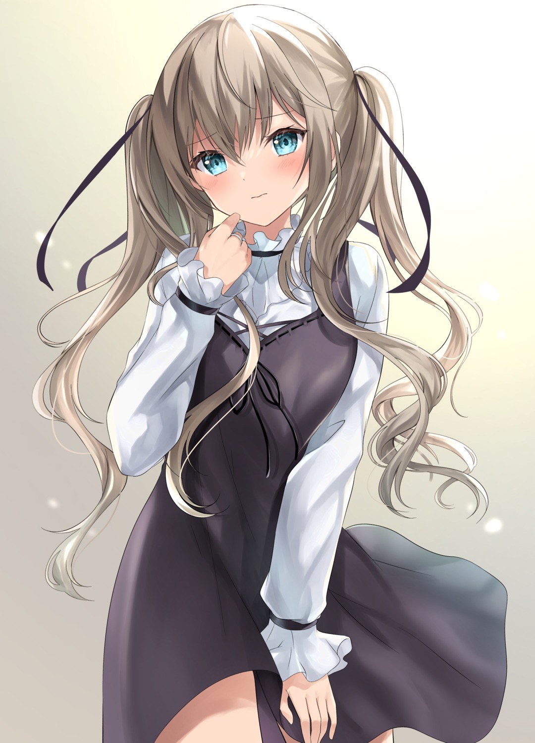 dress, skirt_lift, taruton_(konritu0821)
