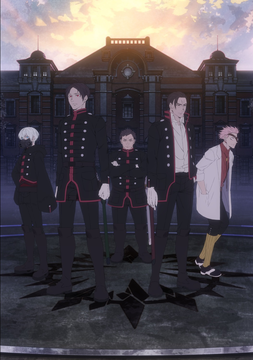 kurusu_shuutarou, maeda_yoshinobu, male, mars_red, seifuku, suwa, takeuchi, yamagami_tokuichi