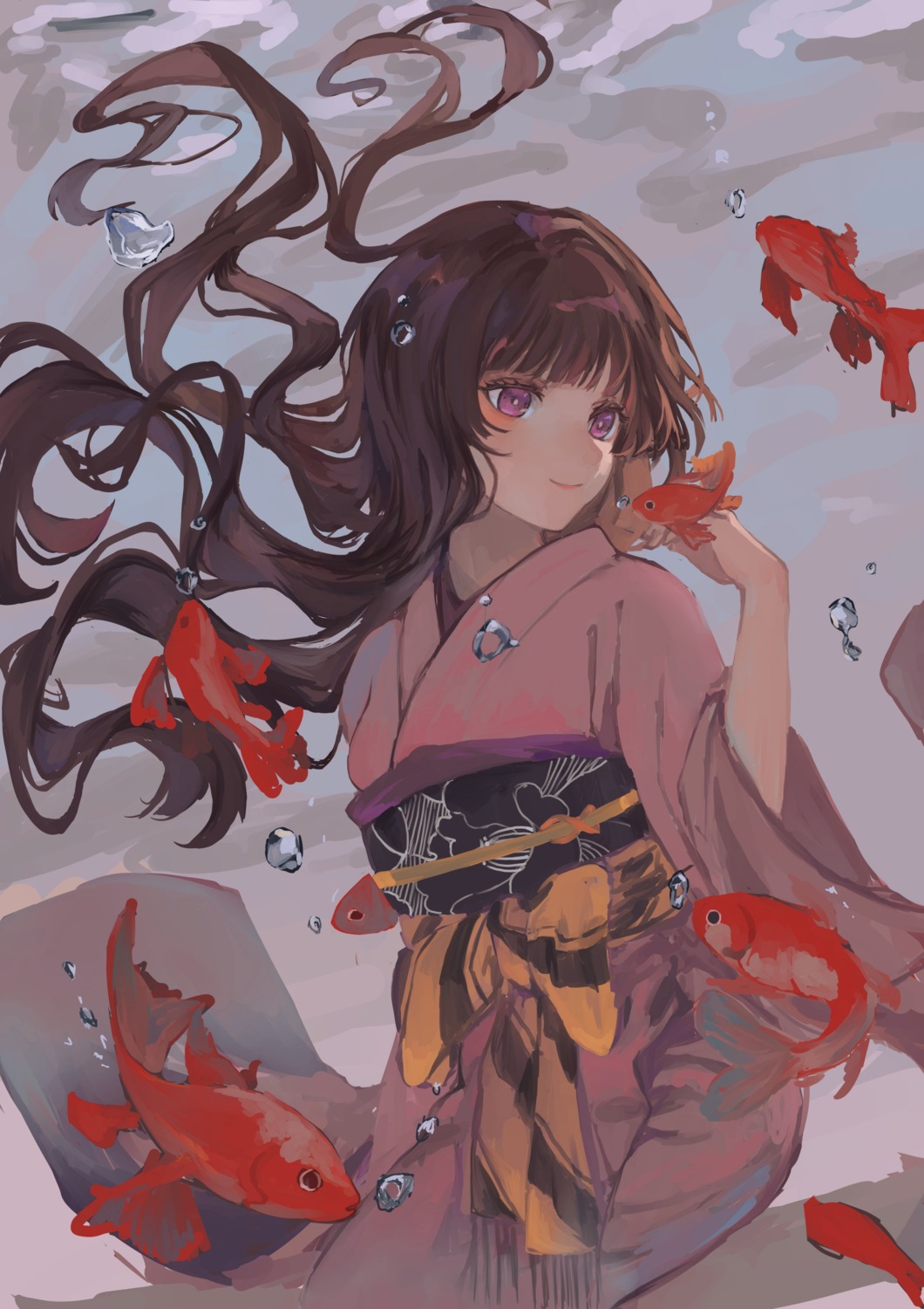akalee, kimono