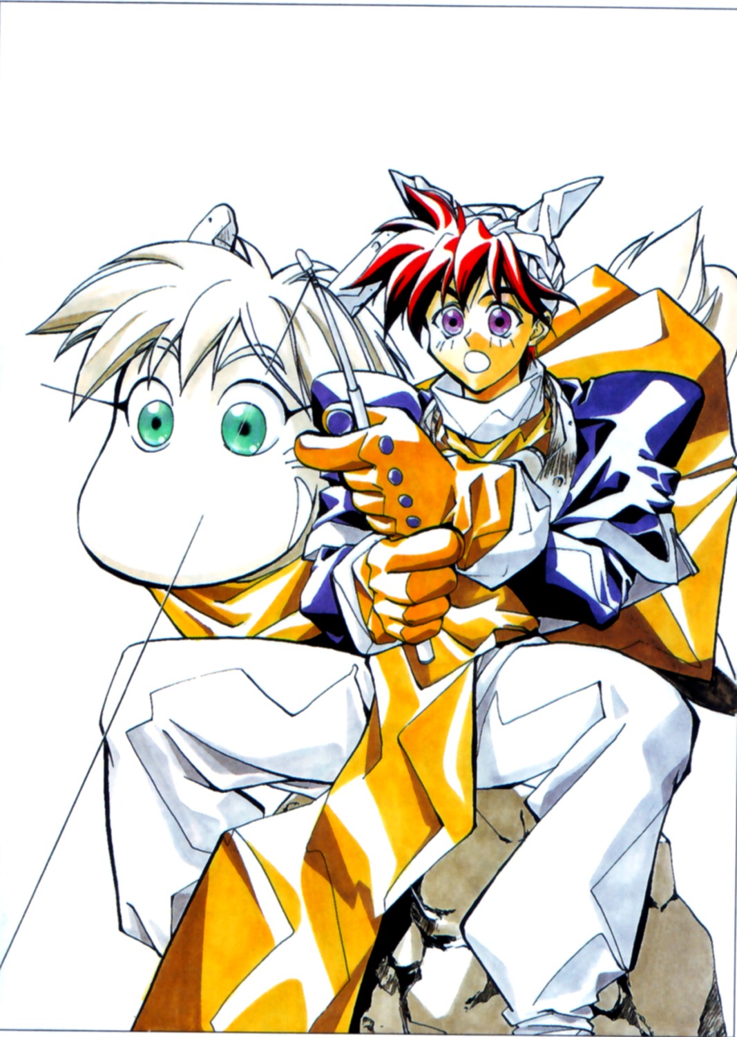 fujisaki_ryuu, hoshin_engi, male, suupuushan, taikoubou