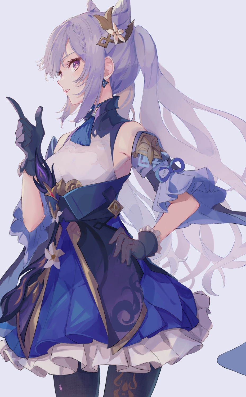 asian_clothes, genshin_impact, keqing, units_lustil