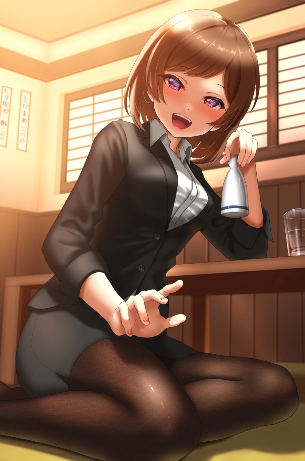 business_suit, pantyhose, usamaru67pi