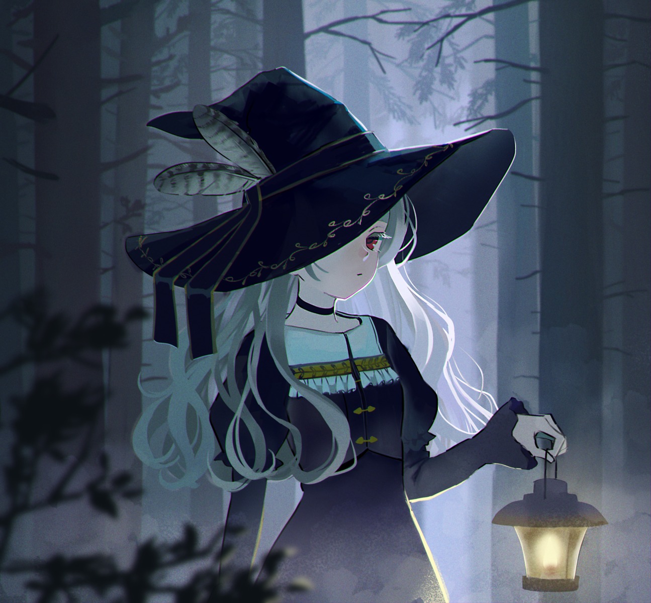 dress, nashigaya_koyomi, witch