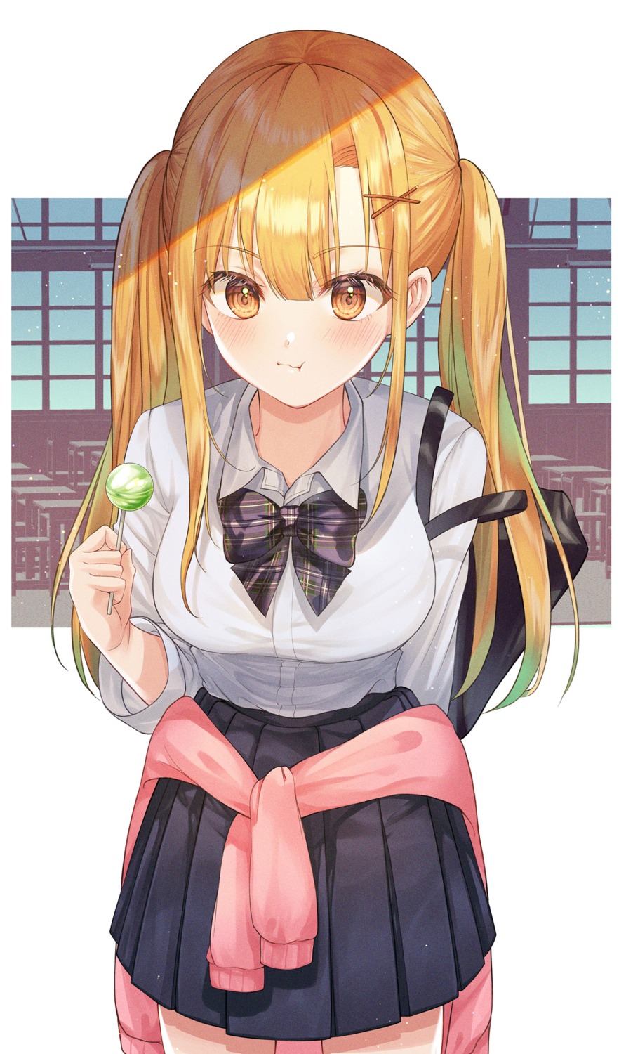 liso, seifuku, sweater