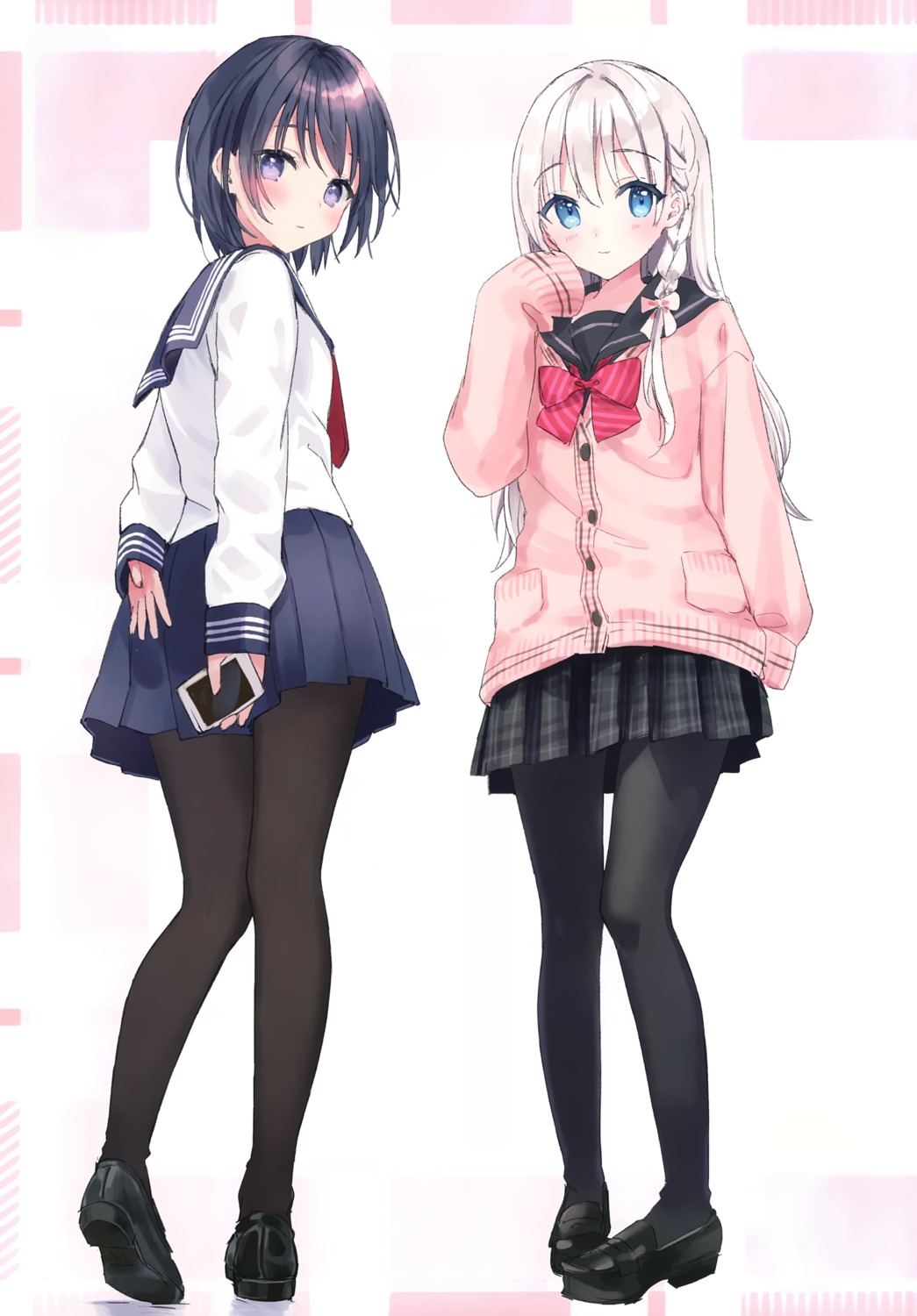 pantyhose, rimo, seifuku