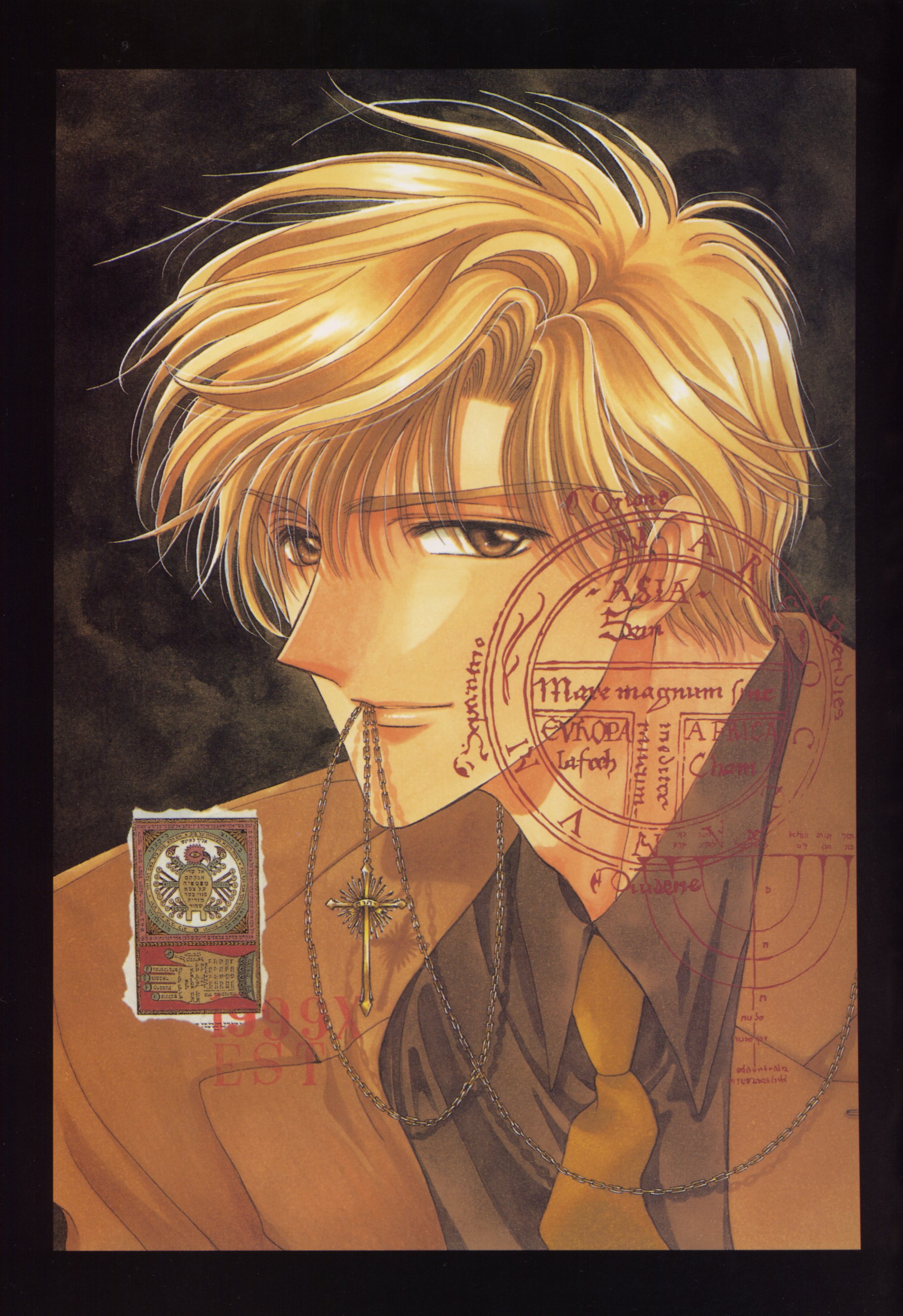 clamp, kigai_yuuto, male, x