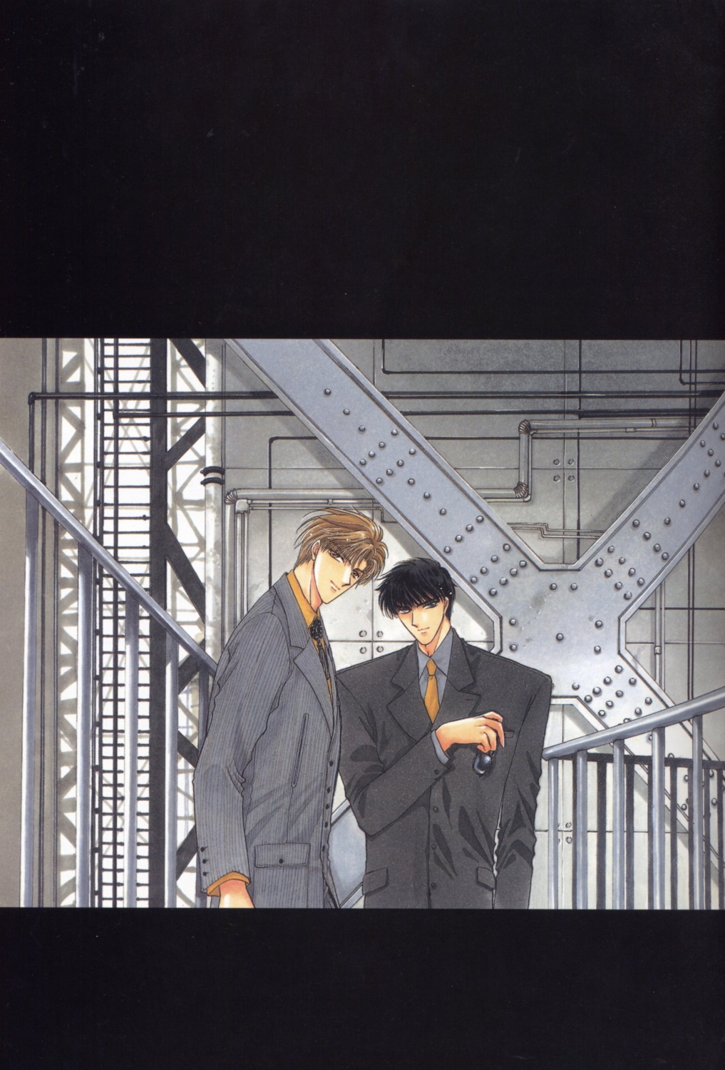 clamp, kigai_yuuto, male, sakurazuka_seishirou, x