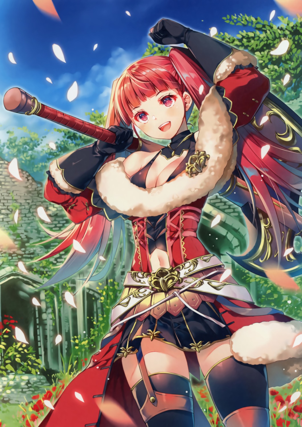 fire_emblem, fire_emblem_0, fire_emblem_three_houses, hilda_valentine_goneril, miwabe_sakura, nintendo, stockings, thighhighs