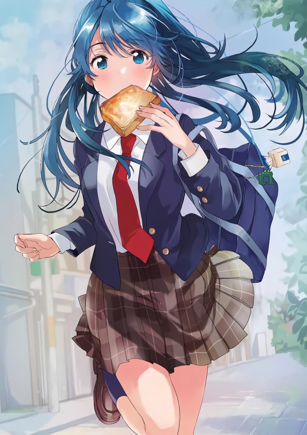 fly, jaku-chara_tomozaki-kun, nanami_minami, seifuku, skirt_lift