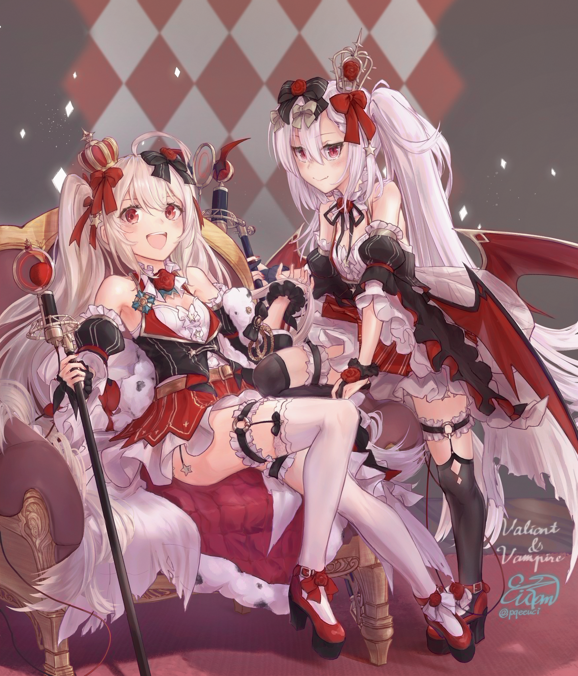 azur_lane, eicam, garter, heels, skirt_lift, stockings, thighhighs