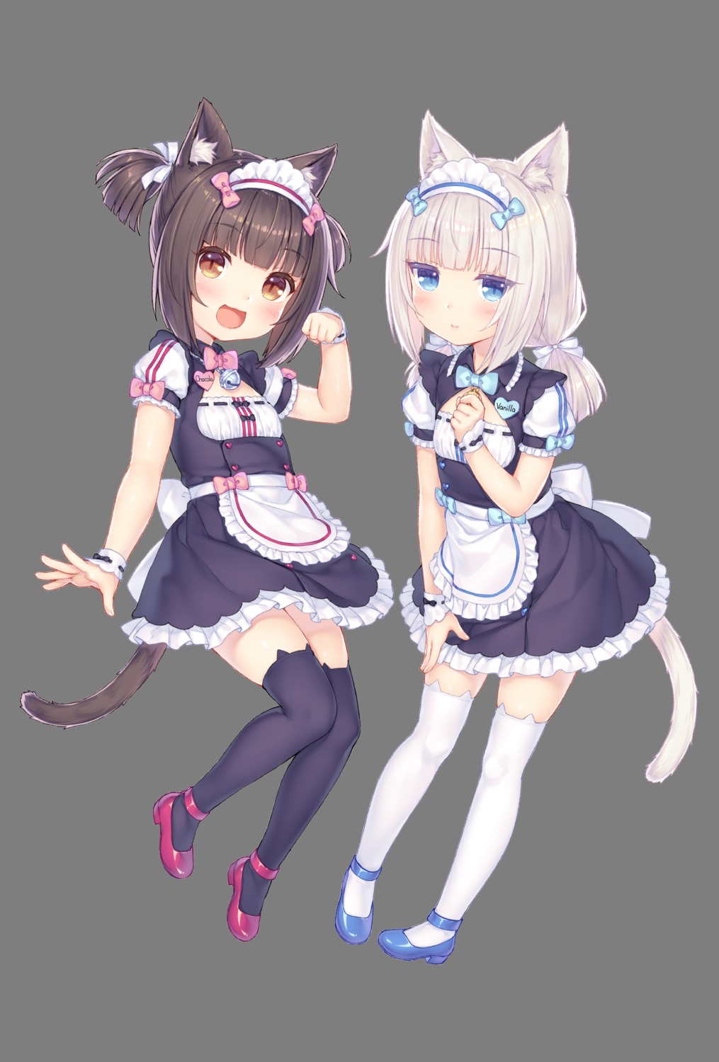 animal_ears, chocola, heels, maid, neko_works, nekomimi, nekopara, sayori