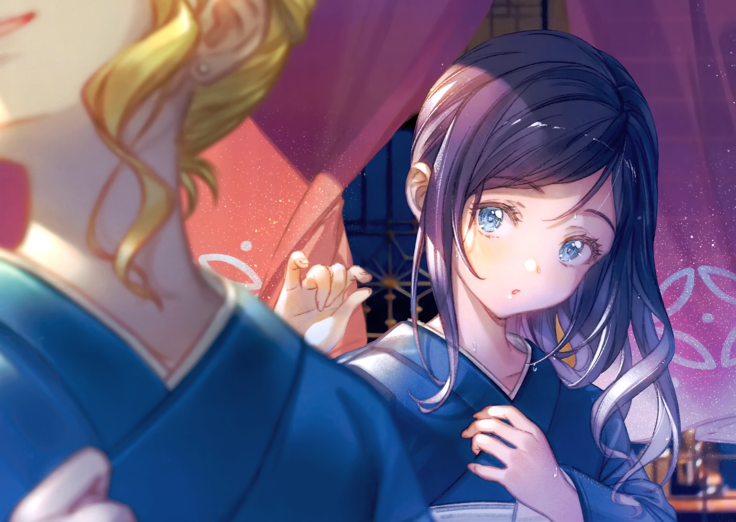 healin'_good_precure, hiramitsu_hinata, precure, sawaizumi_chiyu, xing, yukata