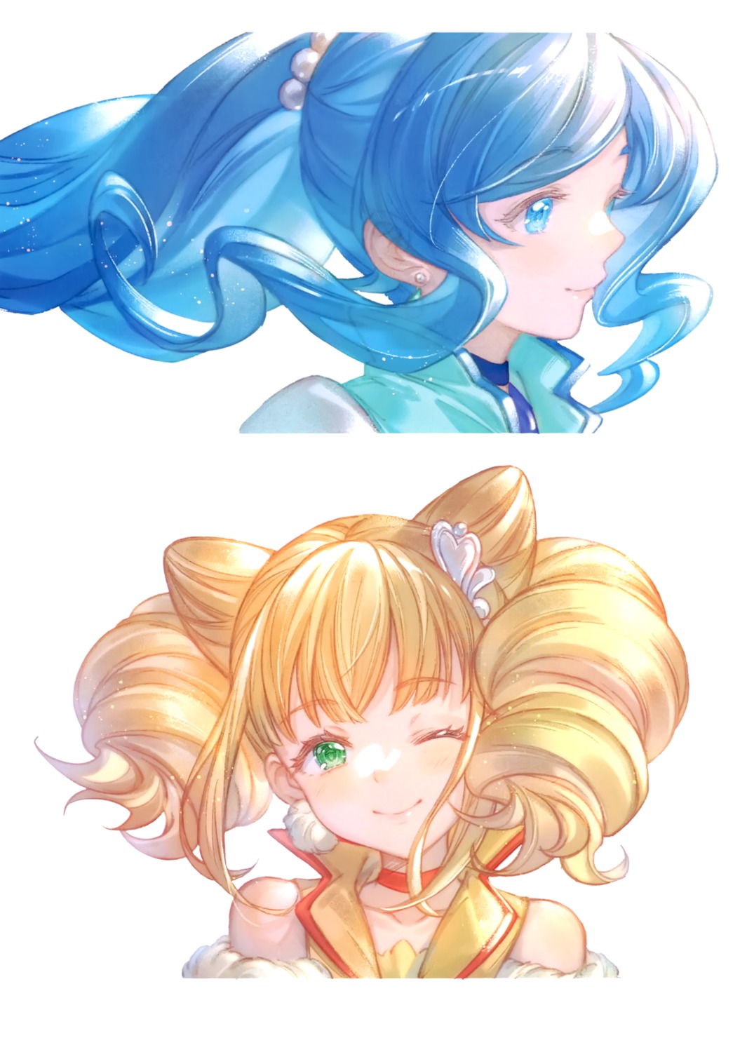 healin'_good_precure, hiramitsu_hinata, precure, sawaizumi_chiyu, xing