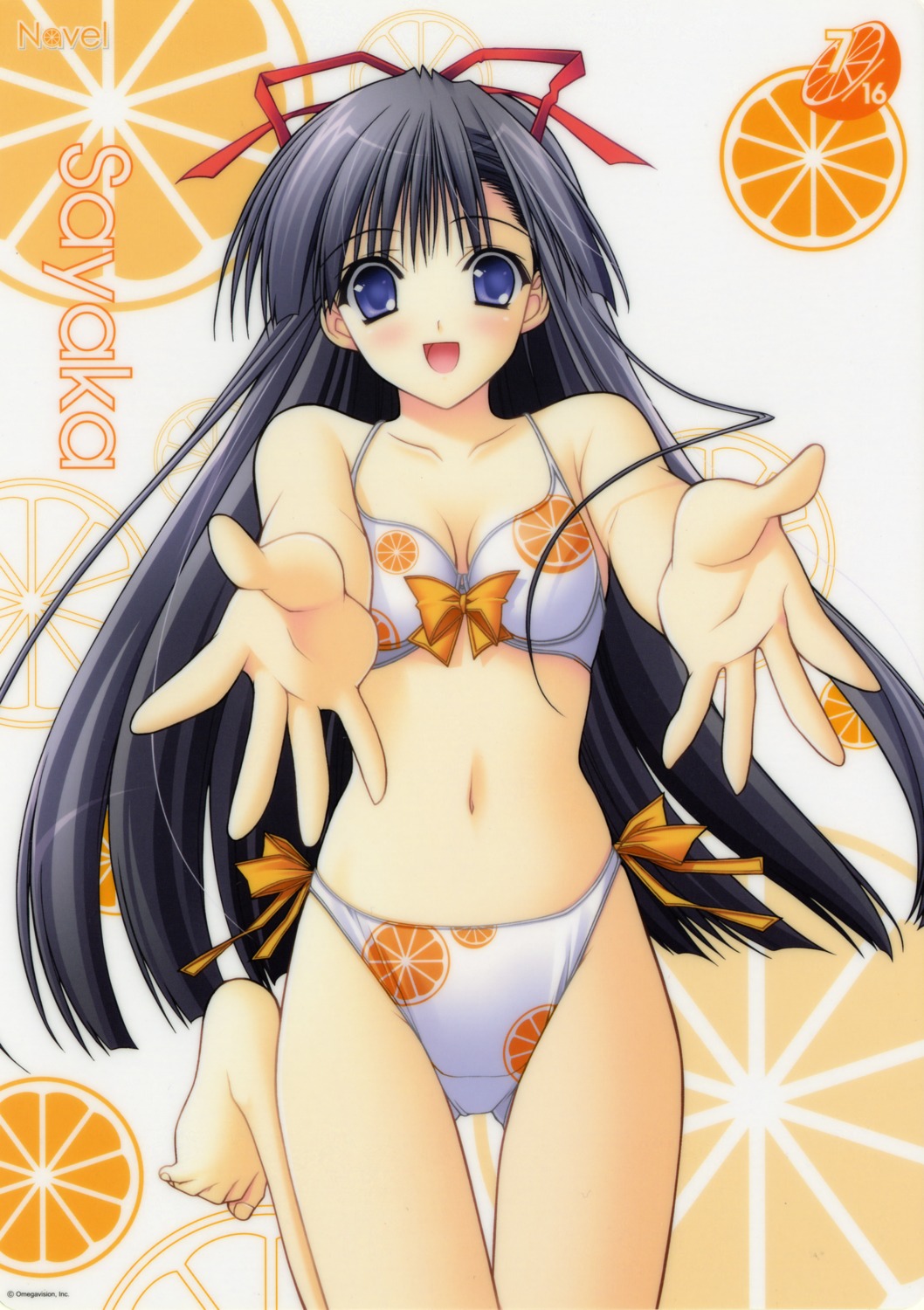 bikini, nagase_sayaka, navel, soul_link, suzuhira_hiro, swimsuits