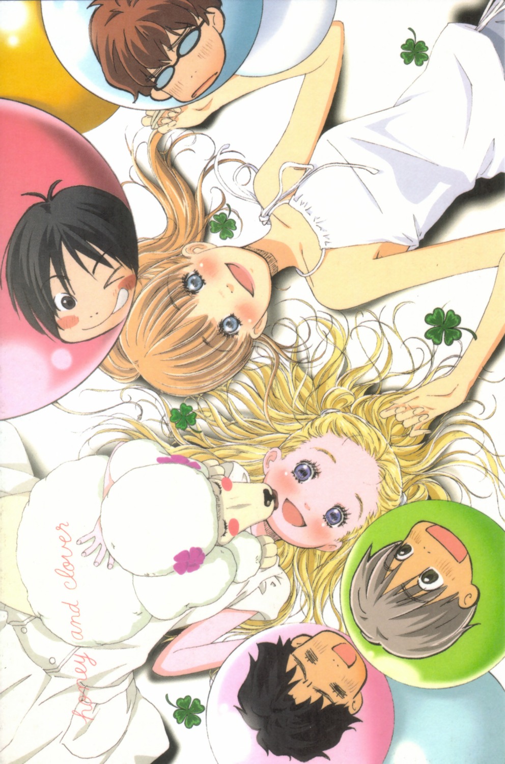hanamoto_hagumi, hanamoto_shuuji, honey_and_clover, mayama_takumi, morita_shinobu, takemoto_yuuta, yamada_ayumi