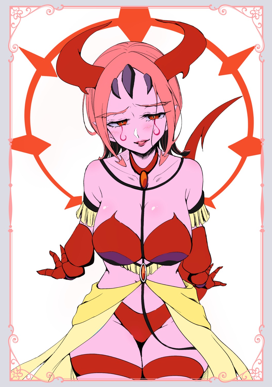 benigyo, bikini, horns, mahoutsukai_precure!, miyanoyuki, precure, swimsuits