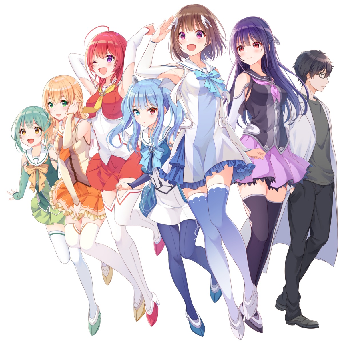 boat_race_heiwajima, heiwajima_komugi, heterochromia, kazamori_seitarou, keihin_futaba, megane, motor_queen, ookuni_keyaki