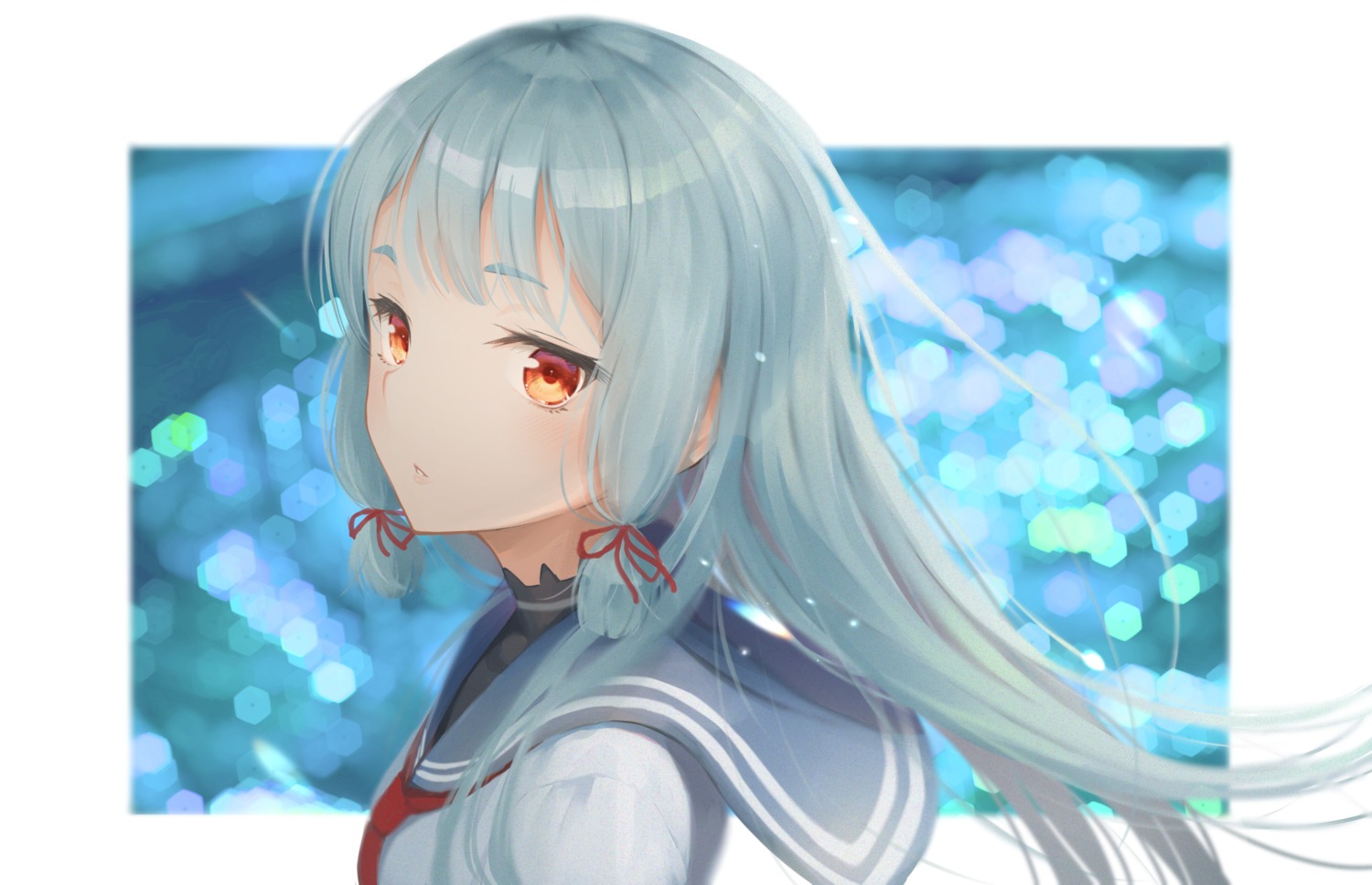 kantai_collection, murakumo_(kancolle), seifuku, shiba_nanasei