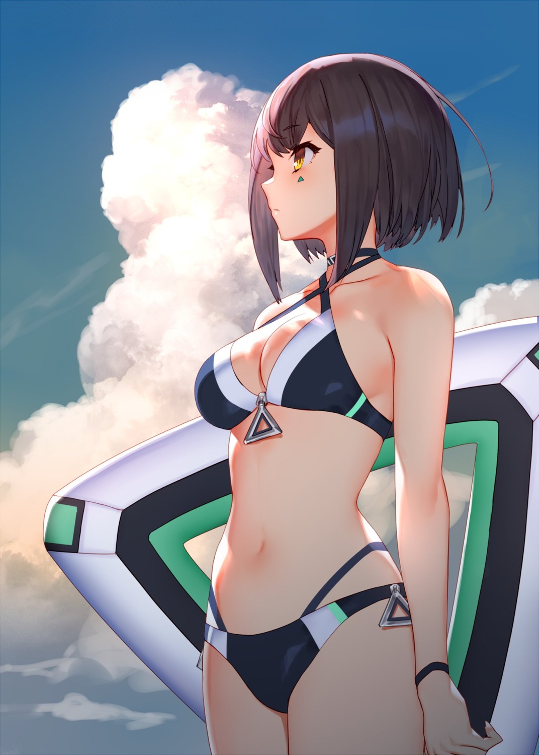 bikini, cleavage, izumi_sai, swimsuits