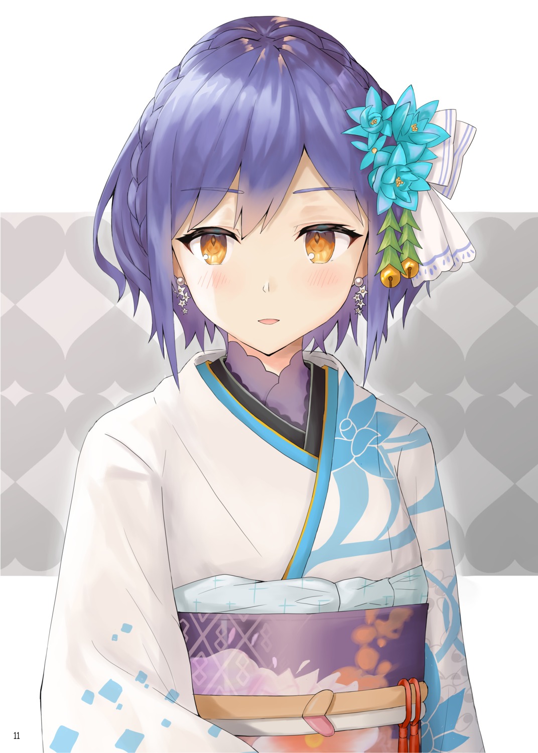 gachirin, kimono, nijisanji, shizuka_rin