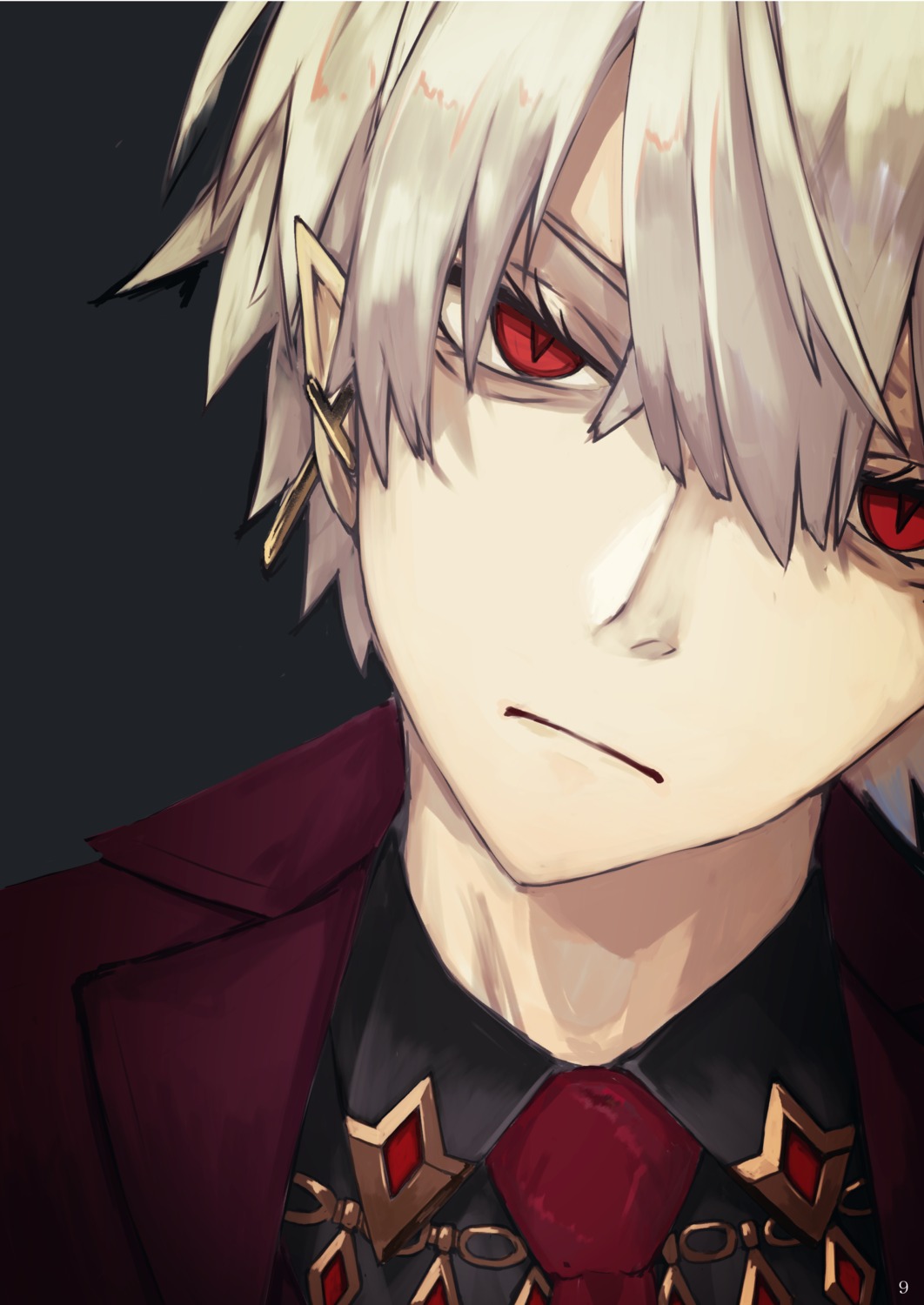gachirin, kuzuha_(nijisanji), male, nijisanji, nijisanji_gamers, pointy_ears