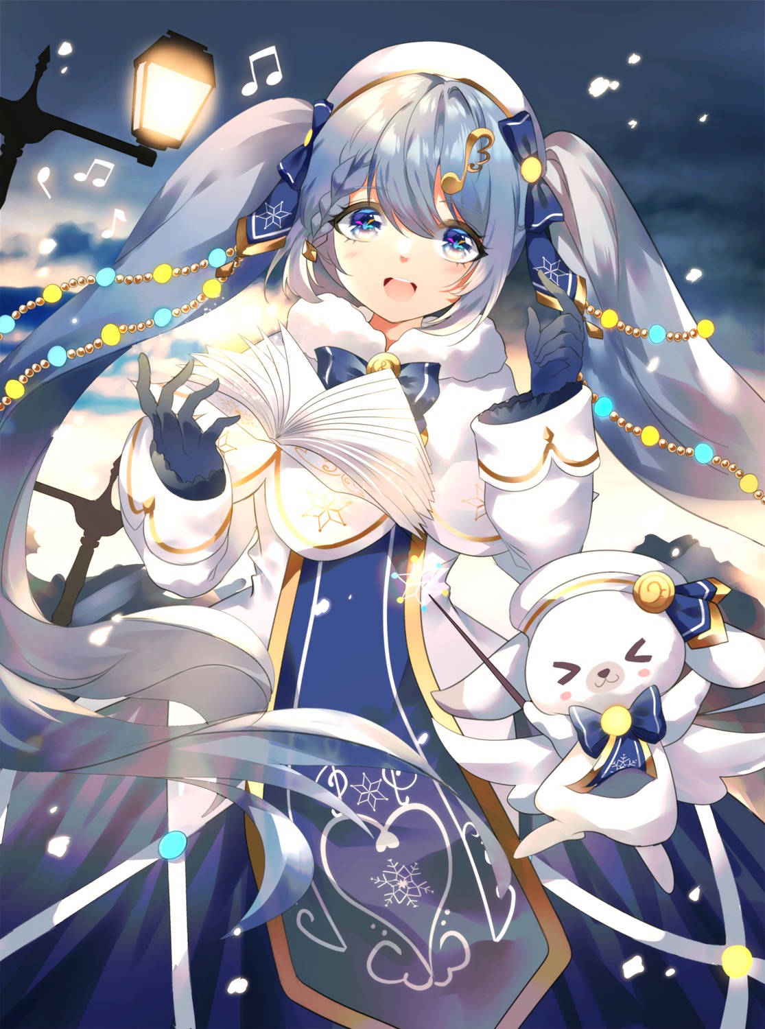hatsune_miku, rhea_(0u0), vocaloid, yuki_miku