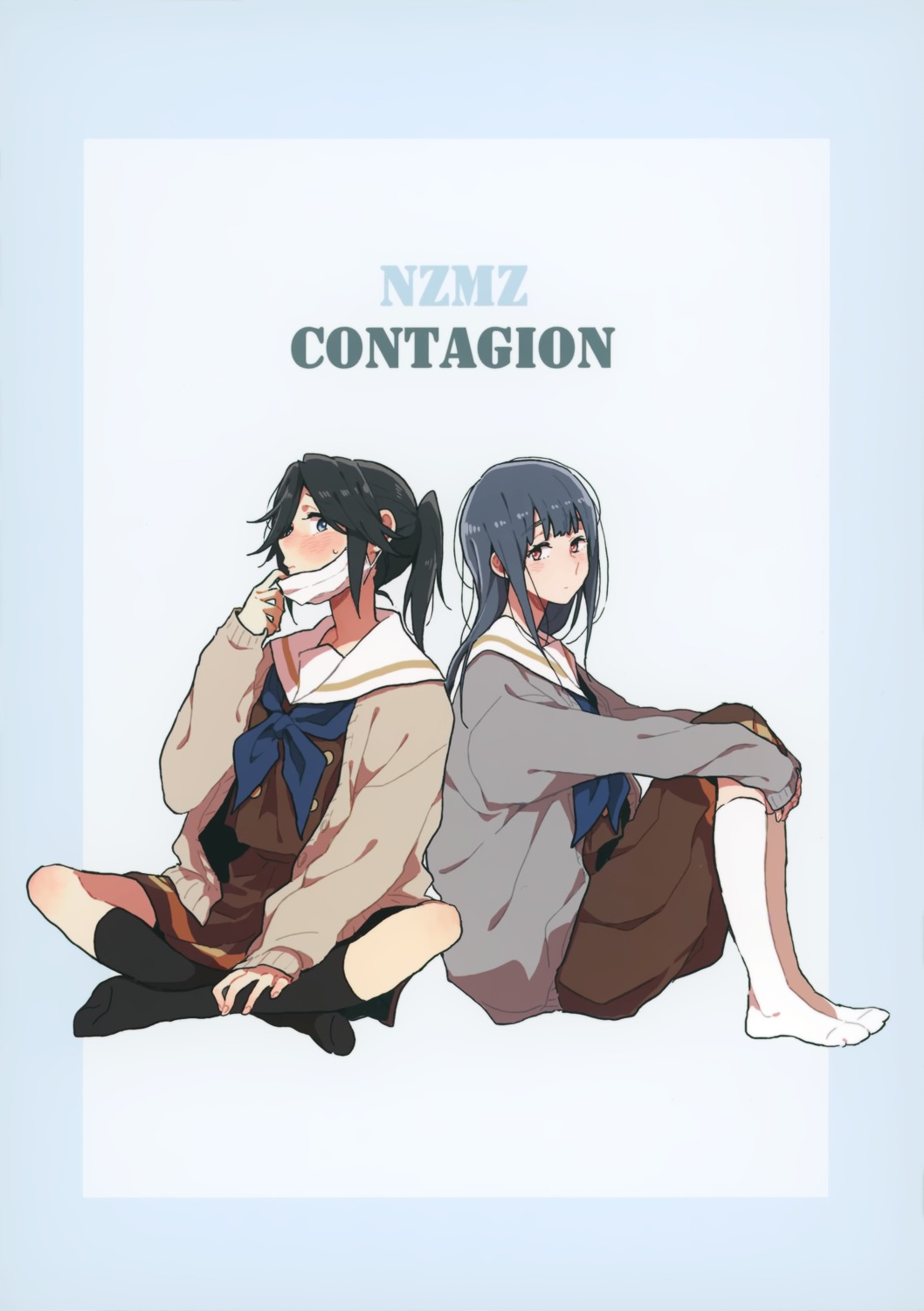 hibike!_euphonium, kasaki_nozomi, liz_to_aoi_tori, ree, seifuku, yoroizuka_mizore