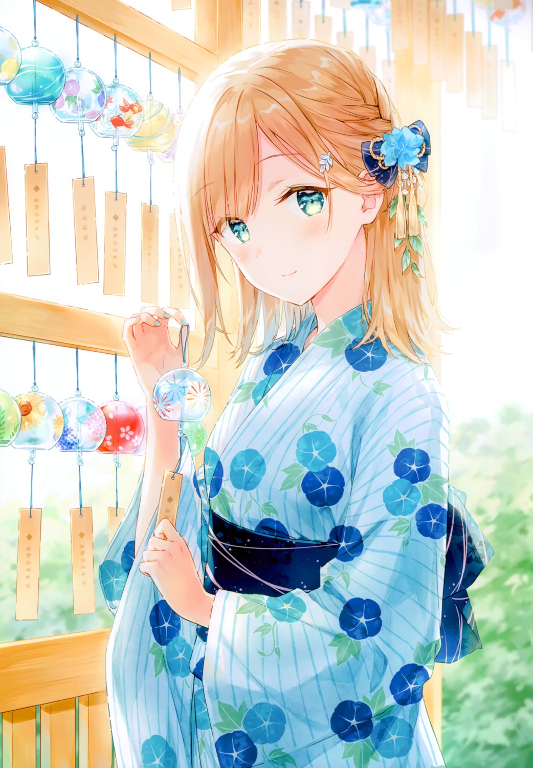 hashimoto_sana, hiten, hitenkei, yukata