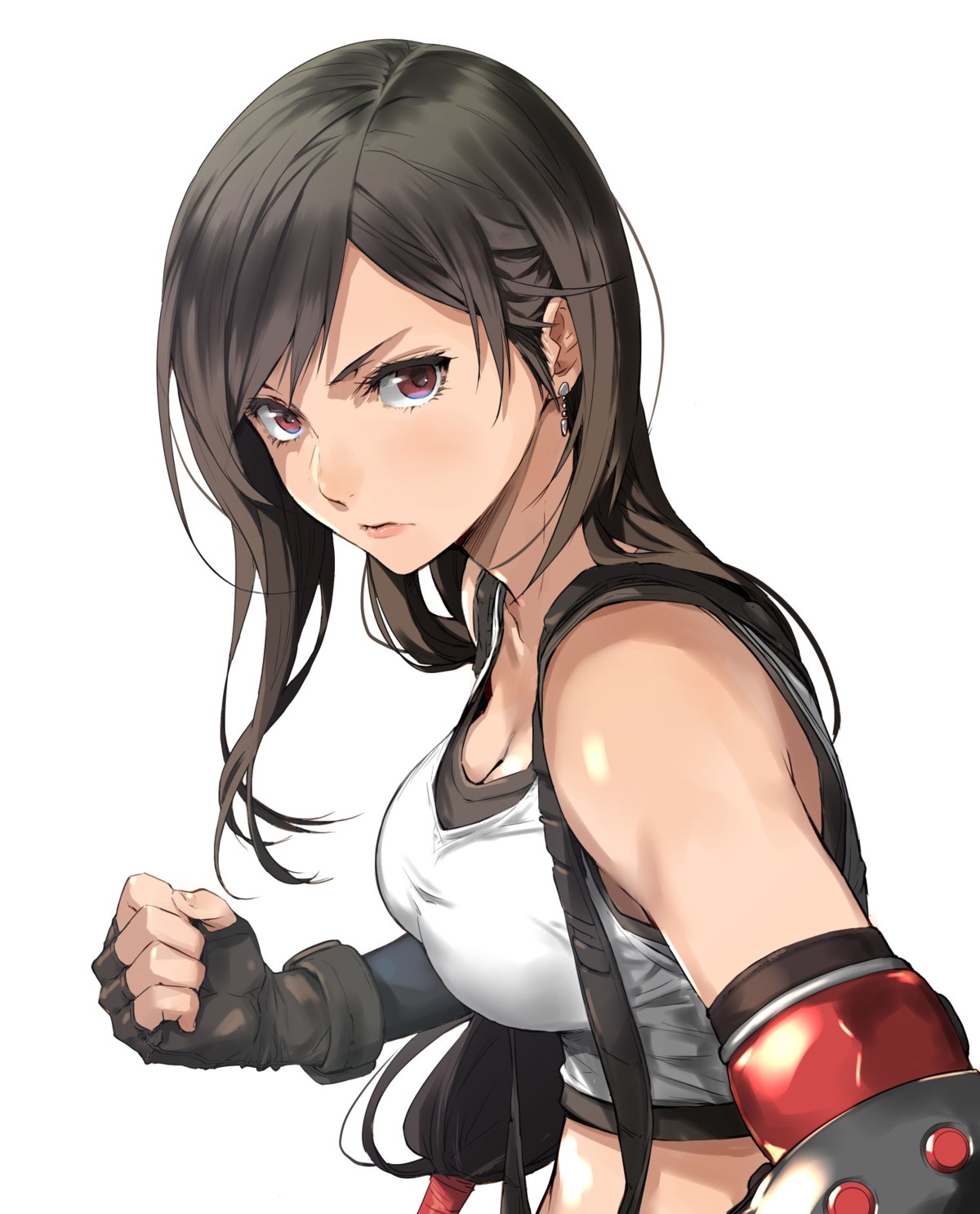 cleavage, enami_katsumi, final_fantasy, final_fantasy_xii, tifa_lockhart